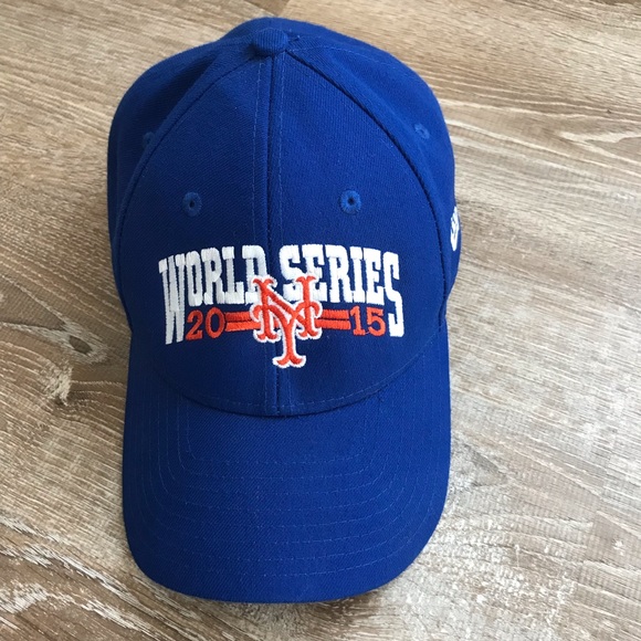 mets world series hat